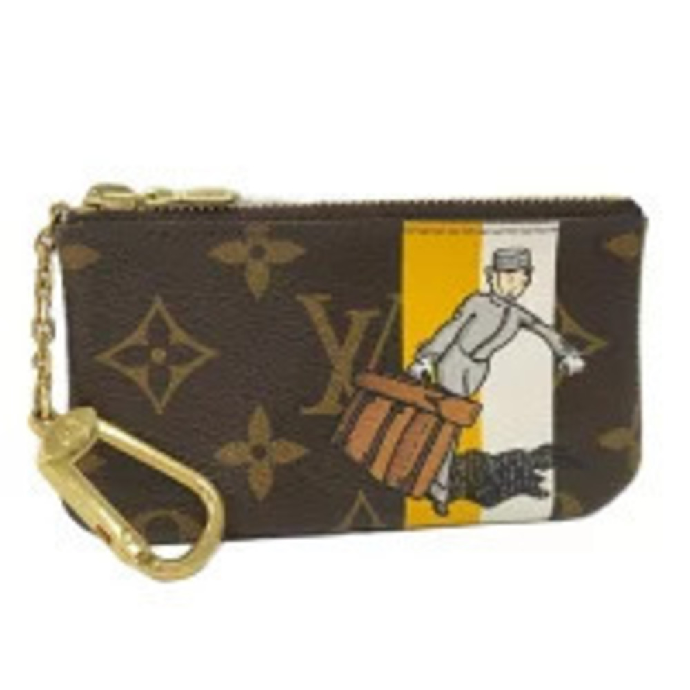 LOUIS VUITTON Pochette coin case Wallet Monogram Groom
